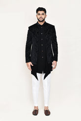 Black Indowestern with Pant
